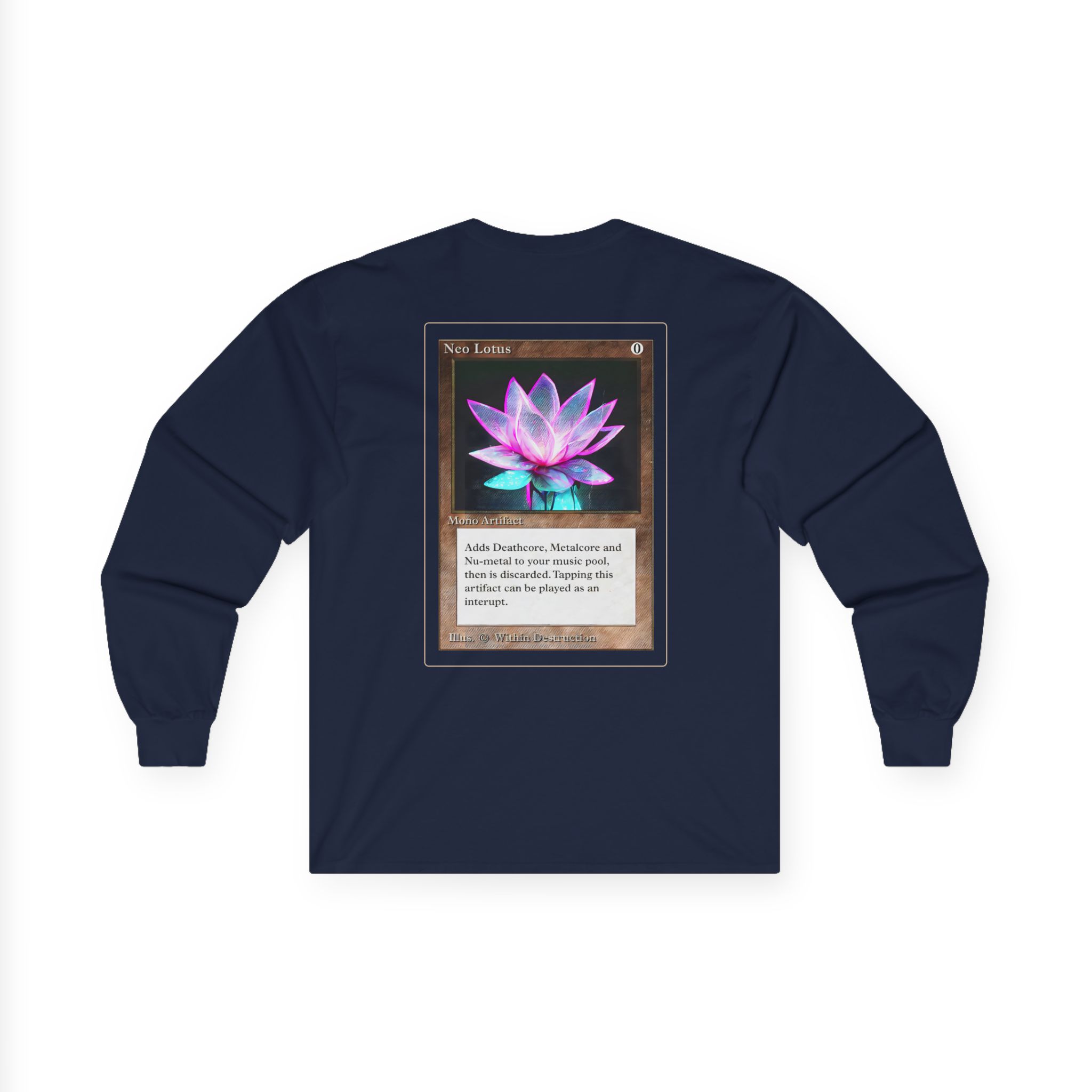 Within Destruction Neo Lotus x MTG Unisex Ultra Cotton Long Sleeve Tee
