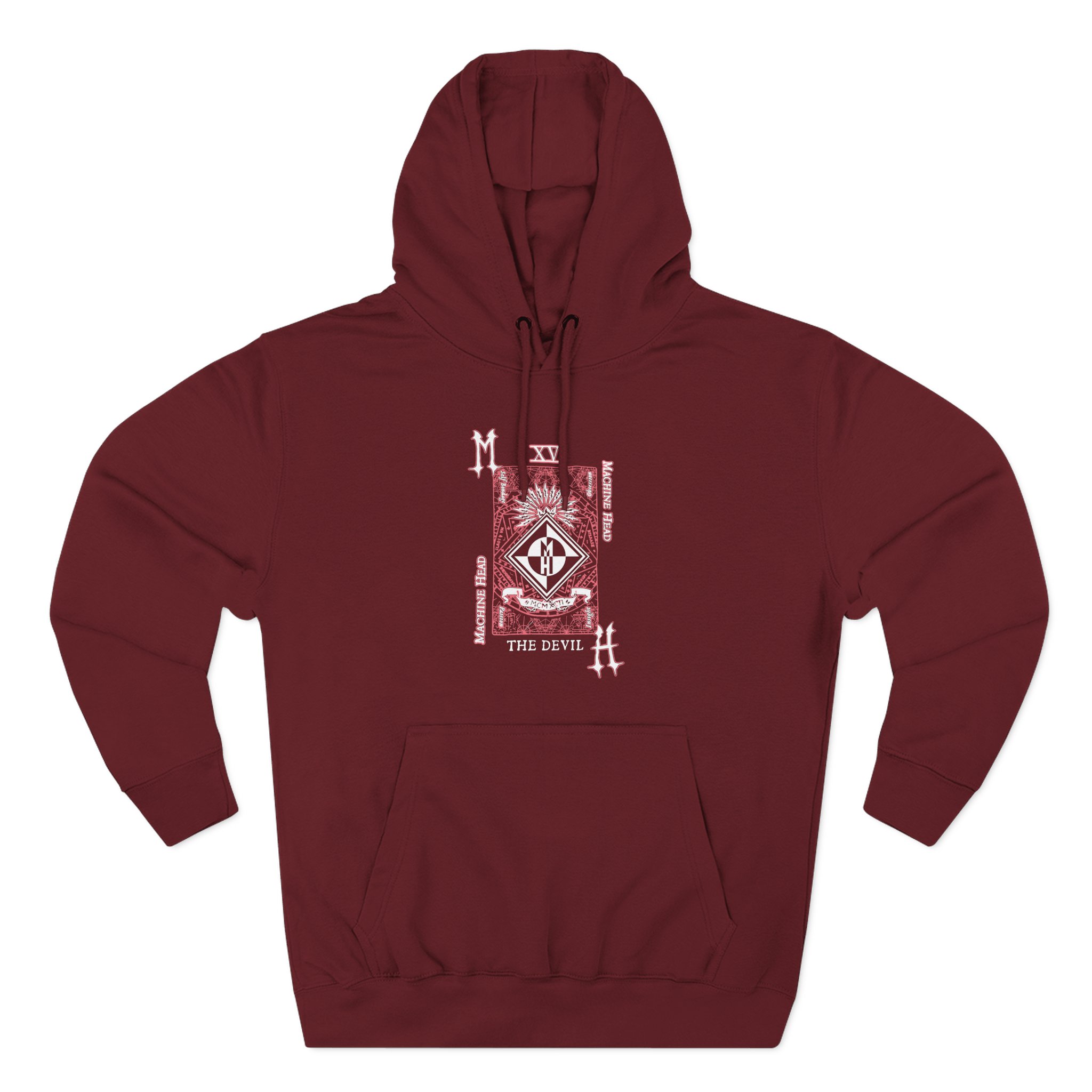 Machine Head the Devil Three-Panel Fleece Hoodie