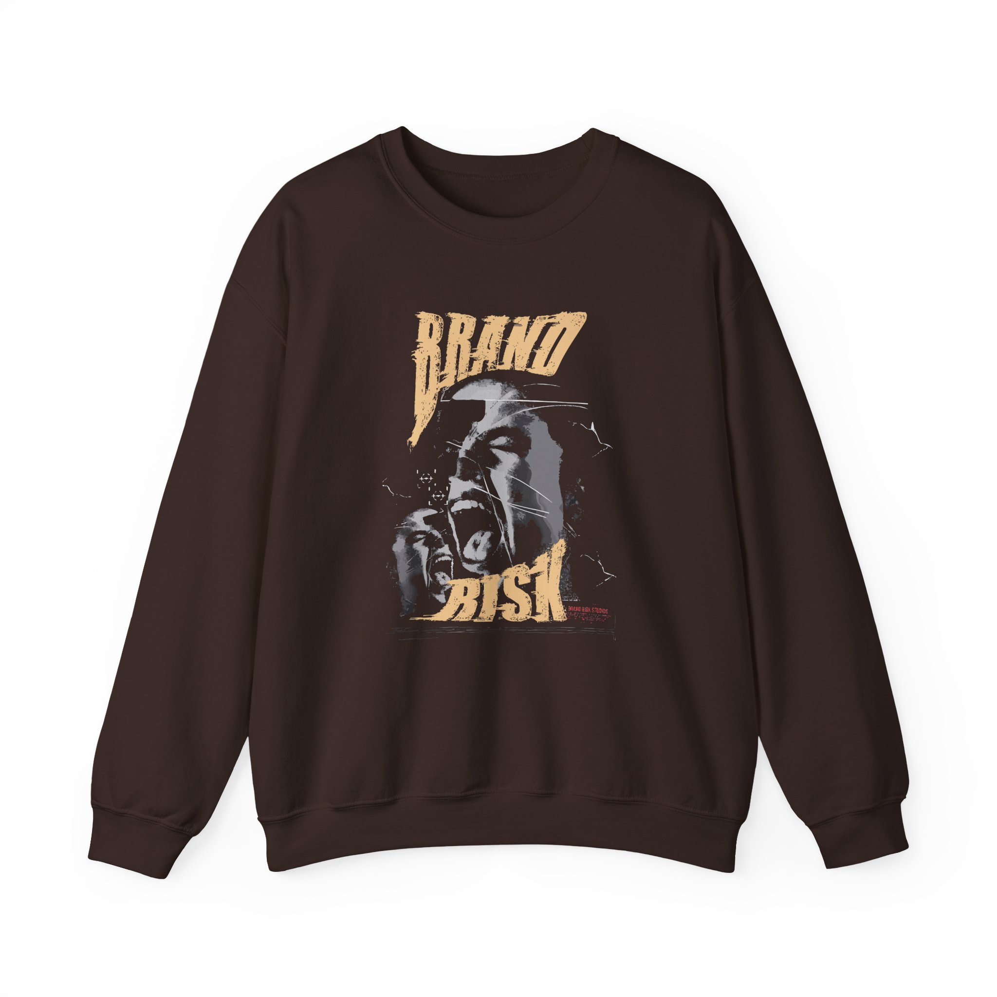 Adin Ross  Brand Risk Unisex Heavy Blendâ„¢ Crewneck Sweatshirt