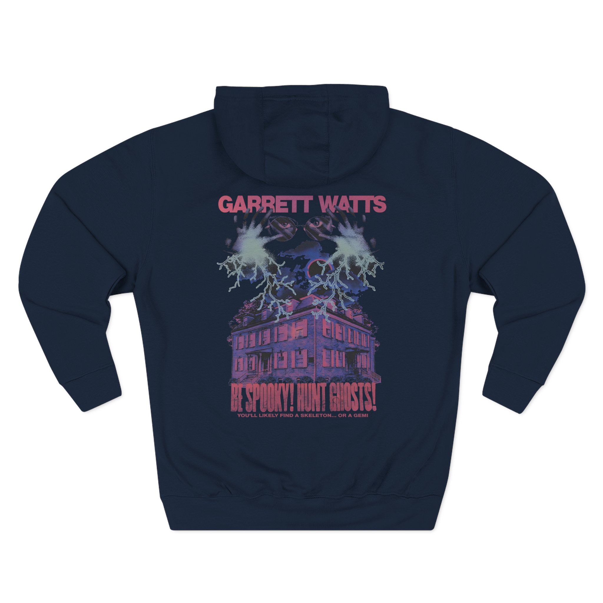 Garrett Watts Haunted Powers Three-Panel Fleece Hoodie