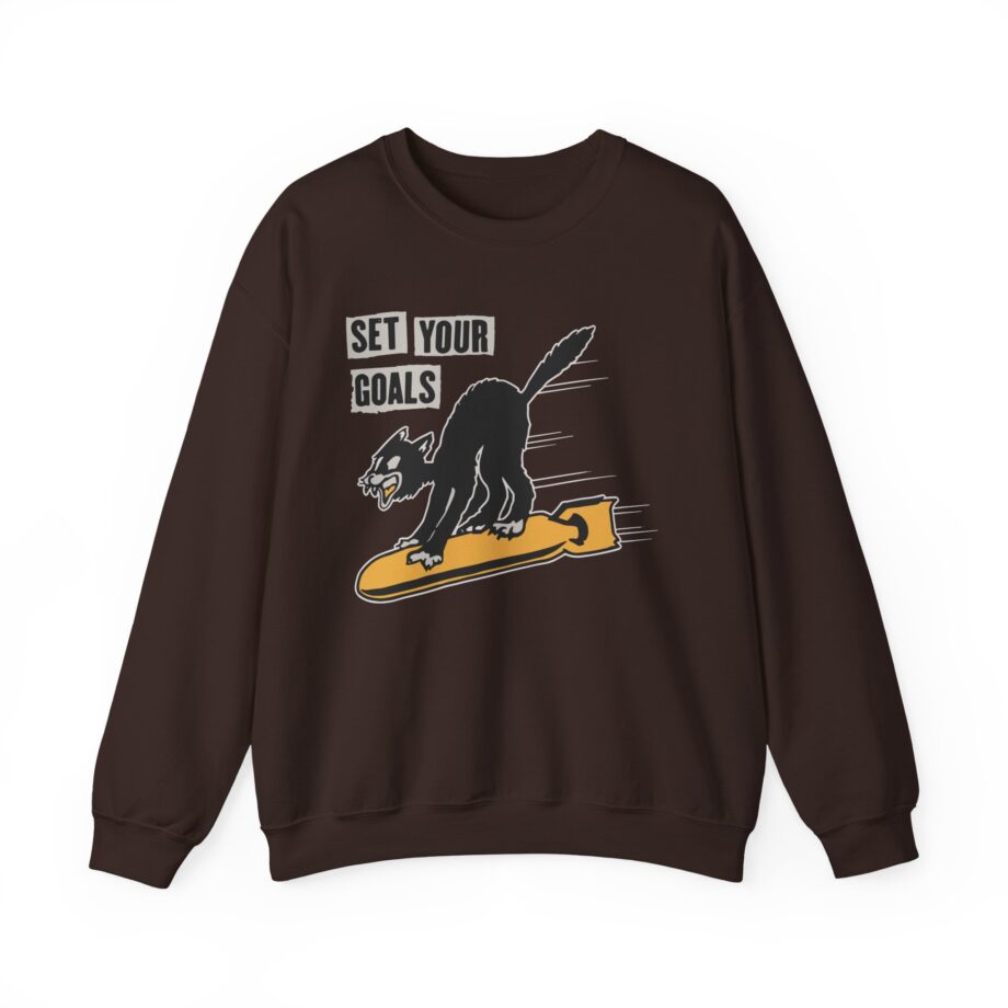 Set Your Goals Bomber Unisex Heavy Blend™ Crewneck Sweatshirt