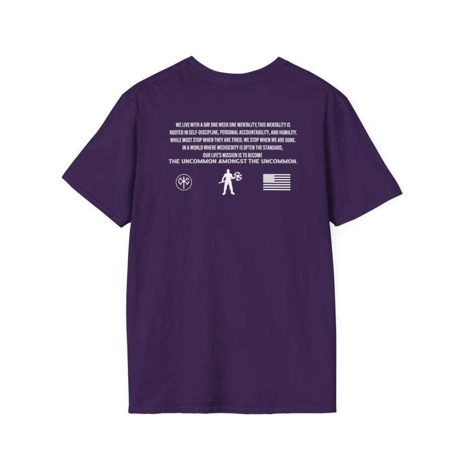 David Goggins Ethos Slogan Unisex Softstyle T-Shirt