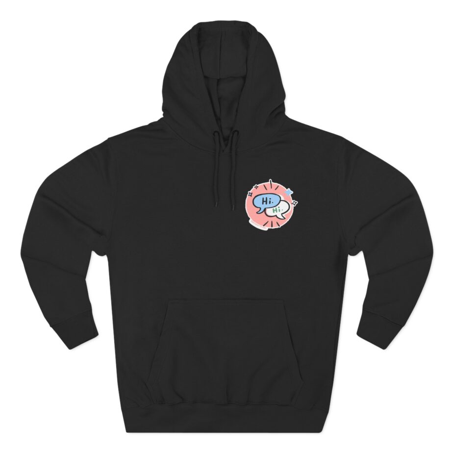 Heartstopper Love Story Three-Panel Fleece Hoodie