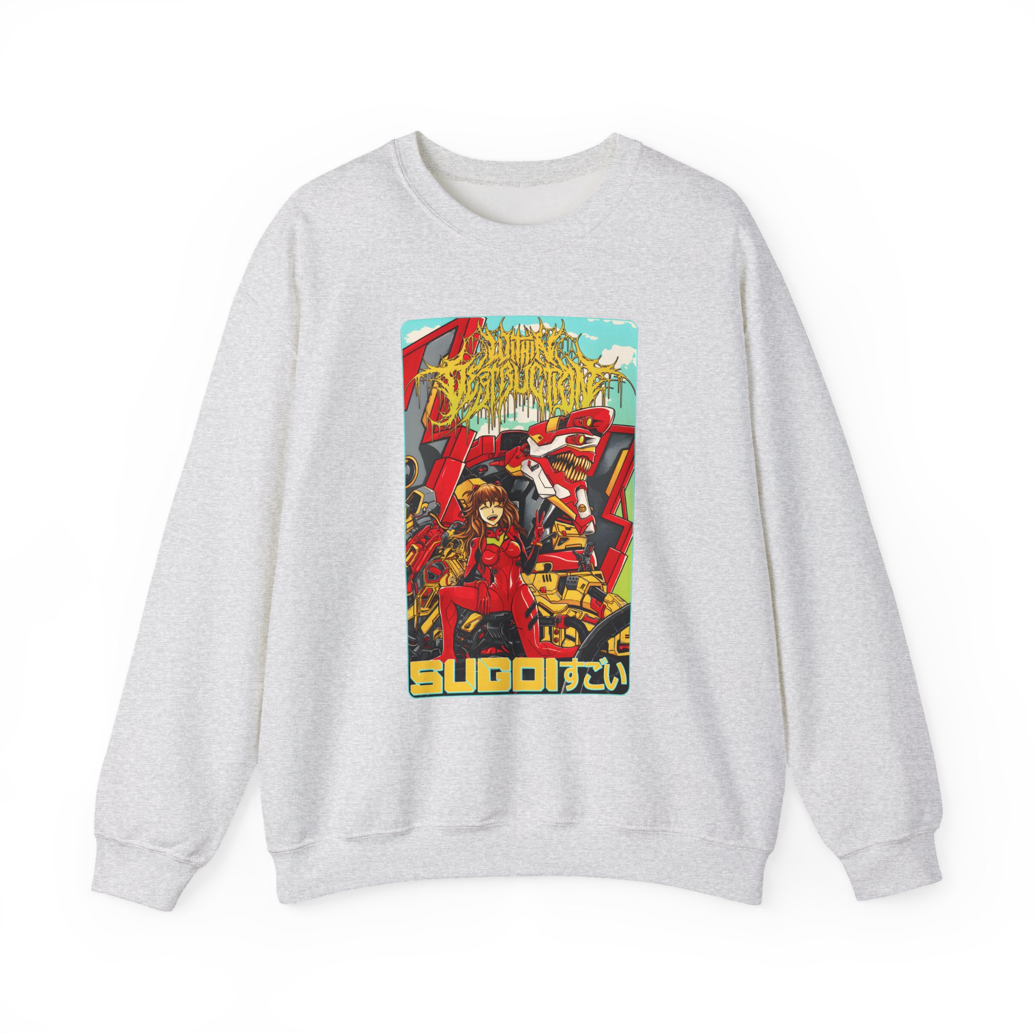 Within Destruction Asuka Unisex Heavy Blend Crewneck Sweatshirt