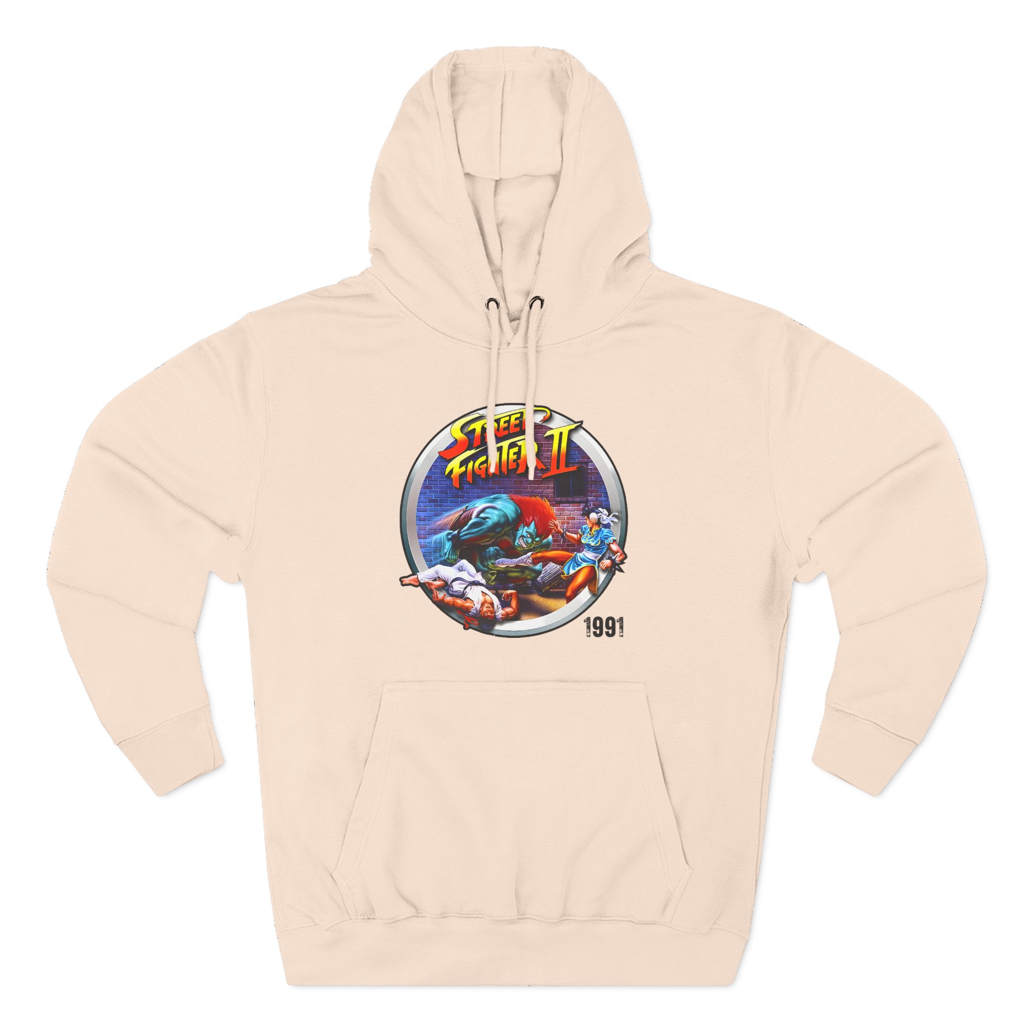 Ishowspeed Street Fighter Three-Panel Fleece Hoodie