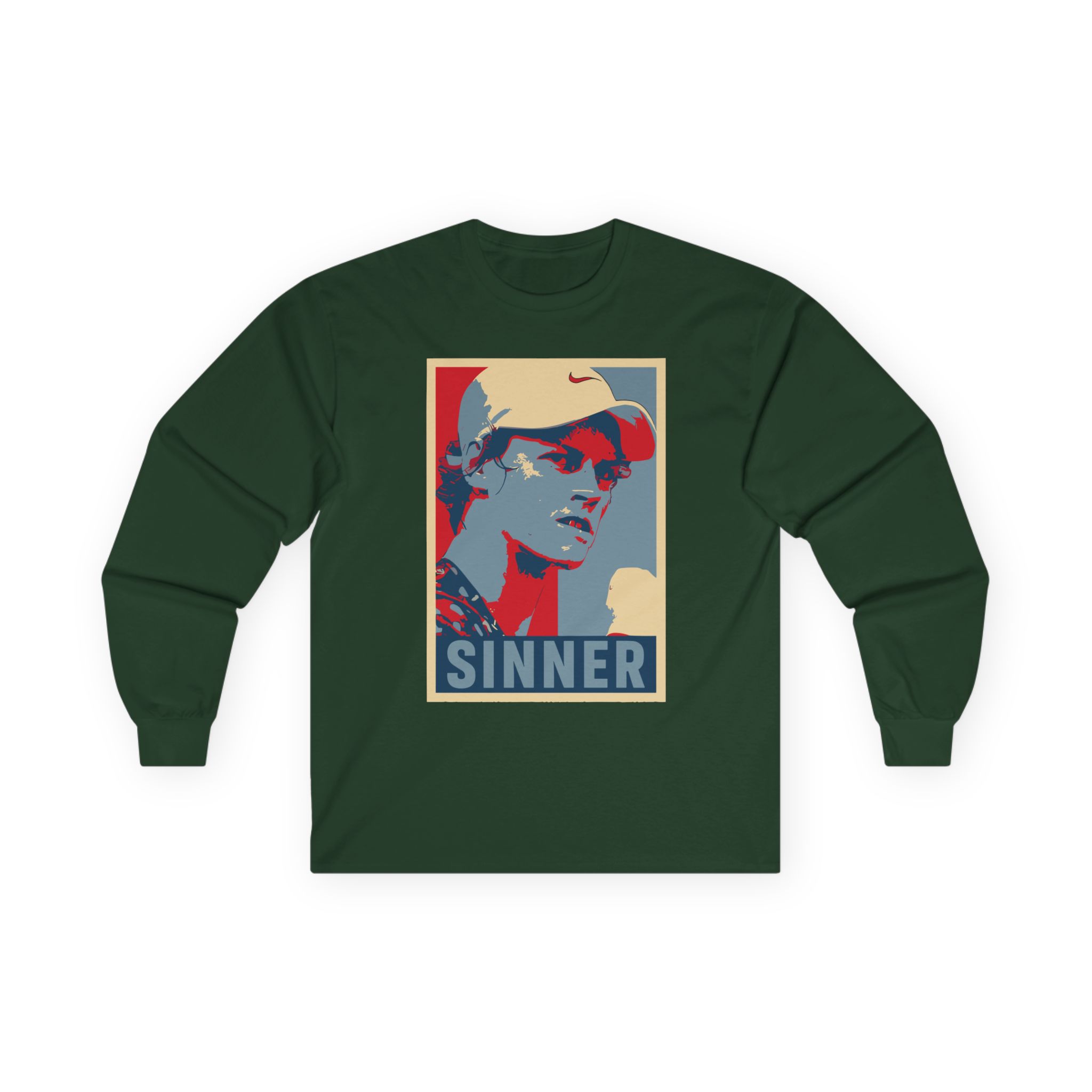 Jannik Sinner Unisex Ultra Cotton Long Sleeve Tee