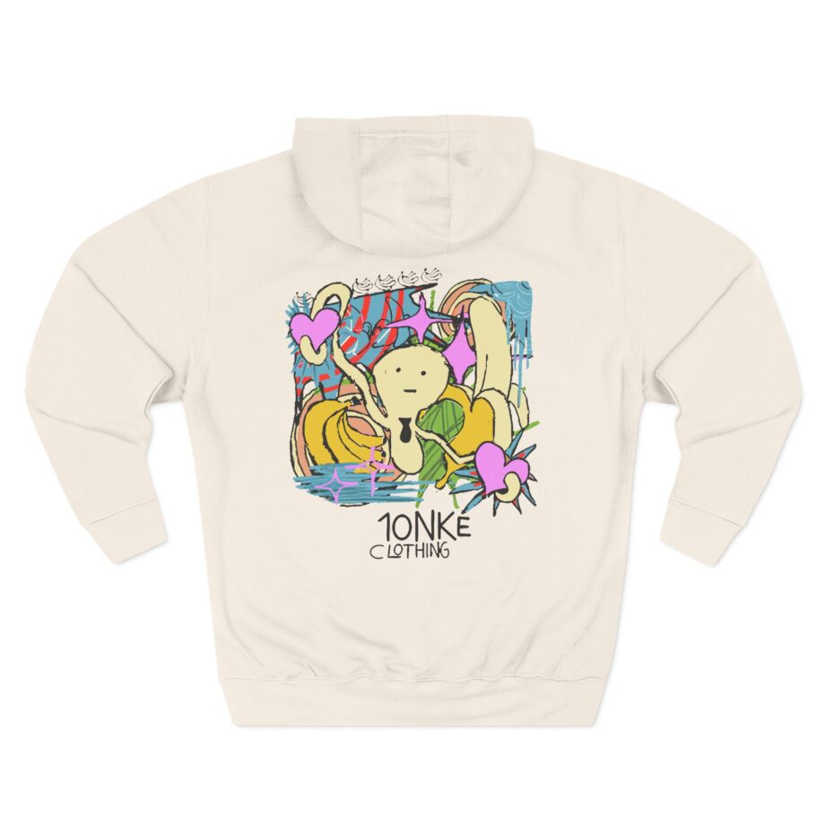 Spoonkid Basquiat Monke Three-Panel Fleece Hoodie