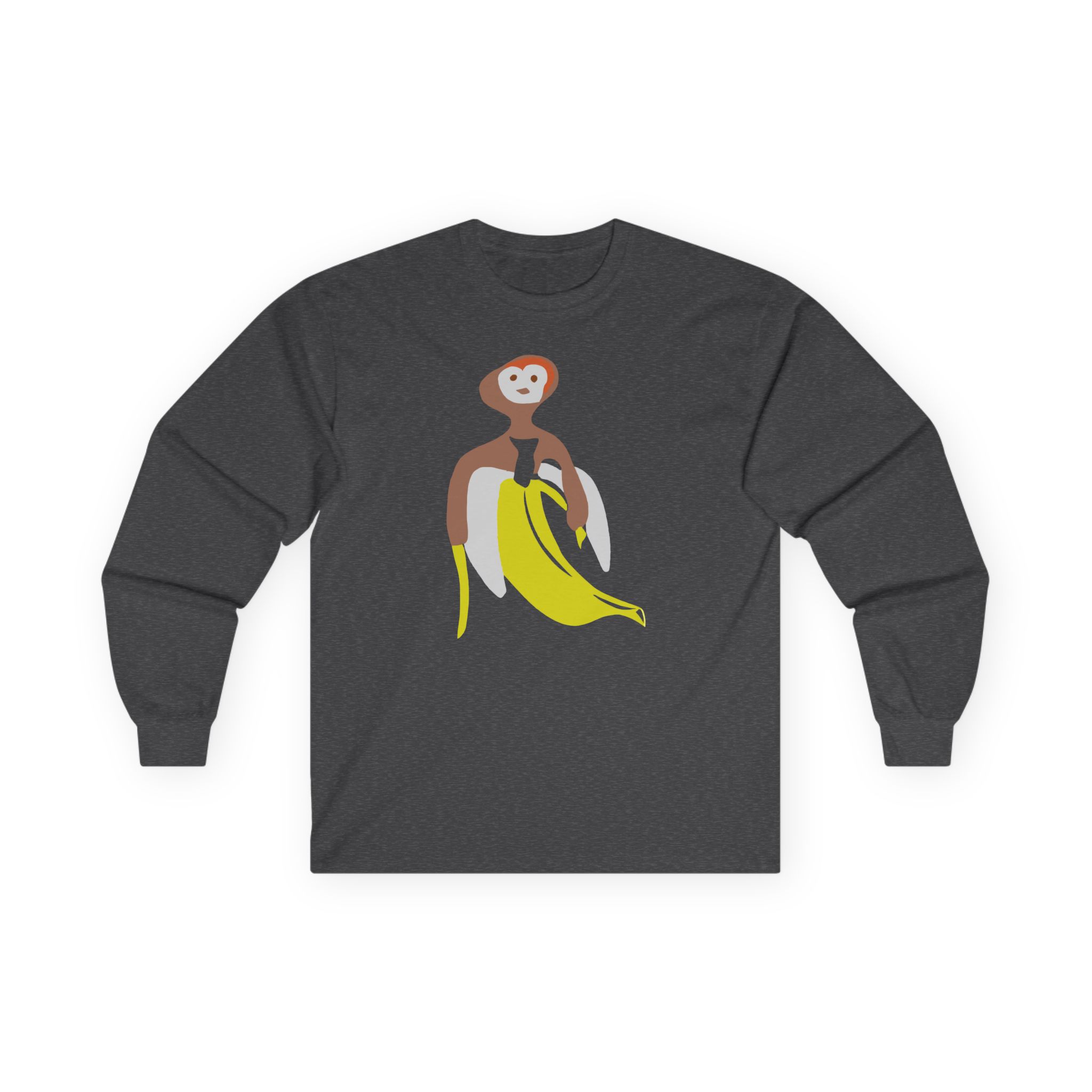 Spoonkid Inspired Banana Unisex Ultra Cotton Long Sleeve Tee