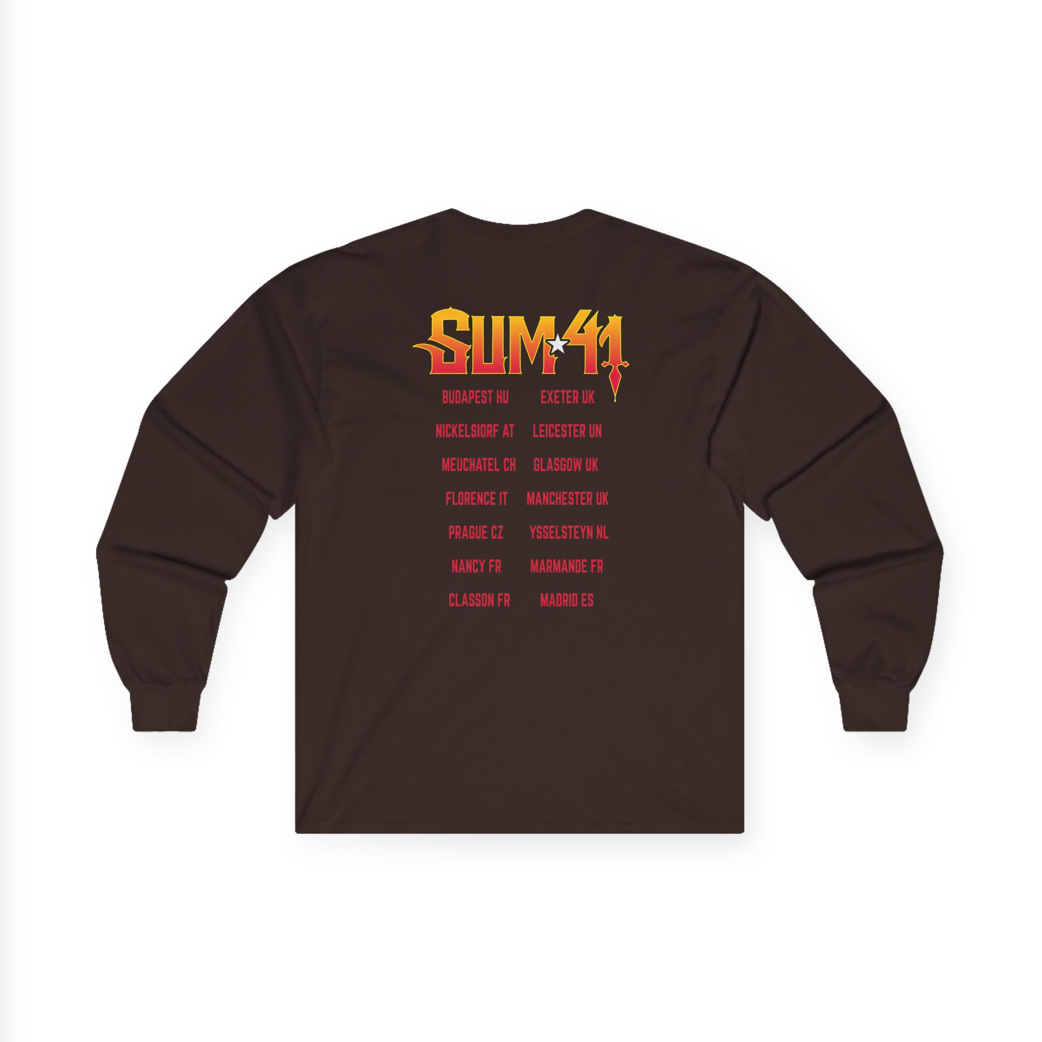 Sum 41 Out for Blood Unisex Ultra Cotton Long Sleeve Tee