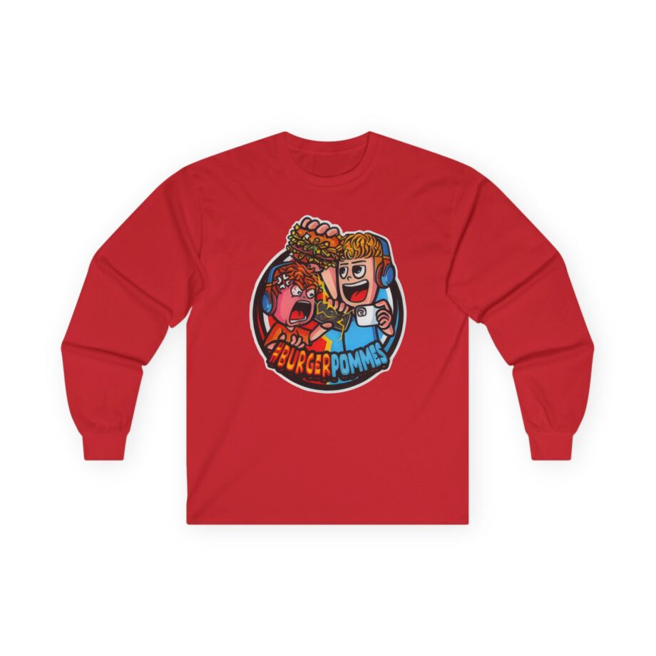 Burger Pommes Unisex Ultra Cotton Long Sleeve Tee
