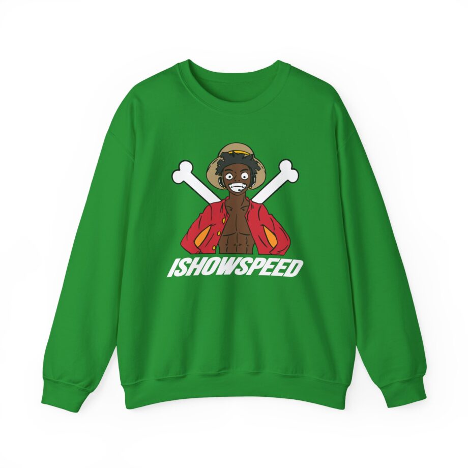 Luffy Ishowspeed Unisex Heavy Blend™ Crewneck Sweatshirt