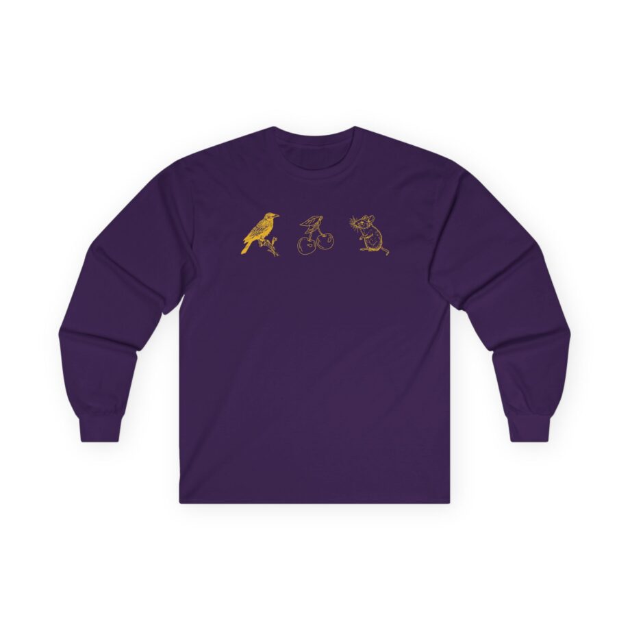 Armchair Expert Crow Cherry Mouse Unisex Ultra Cotton Long Sleeve Tee