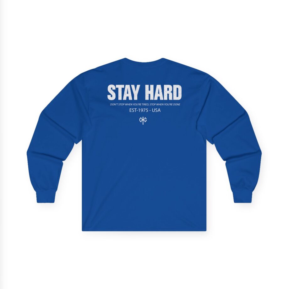 David Goggins  Stay Hard Unisex Ultra Cotton Long Sleeve Tee
