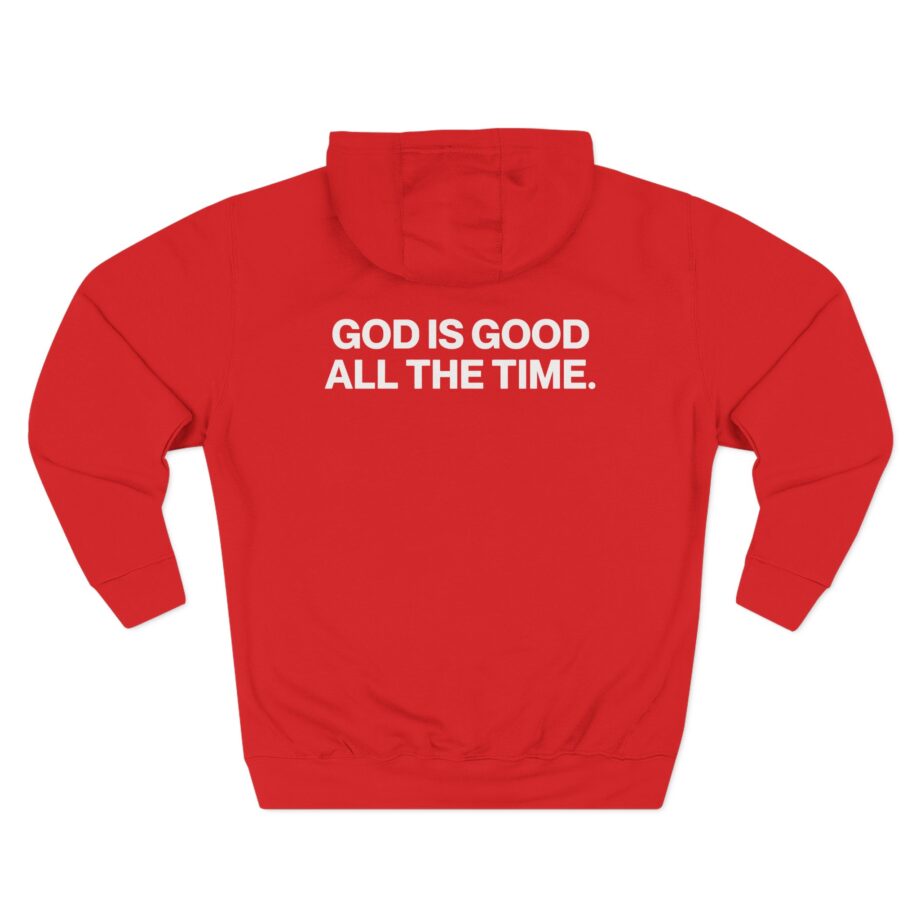 Forrest Frank God is Good Coach's Three-Panel Fleece Hoodie