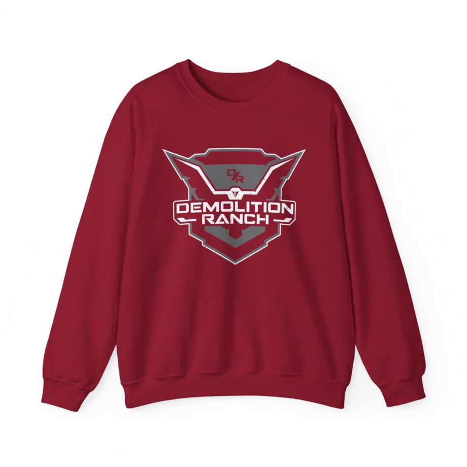 Demolition Ranch Monochrome Shield Unisex Heavy Blend™ Crewneck Sweatshirt