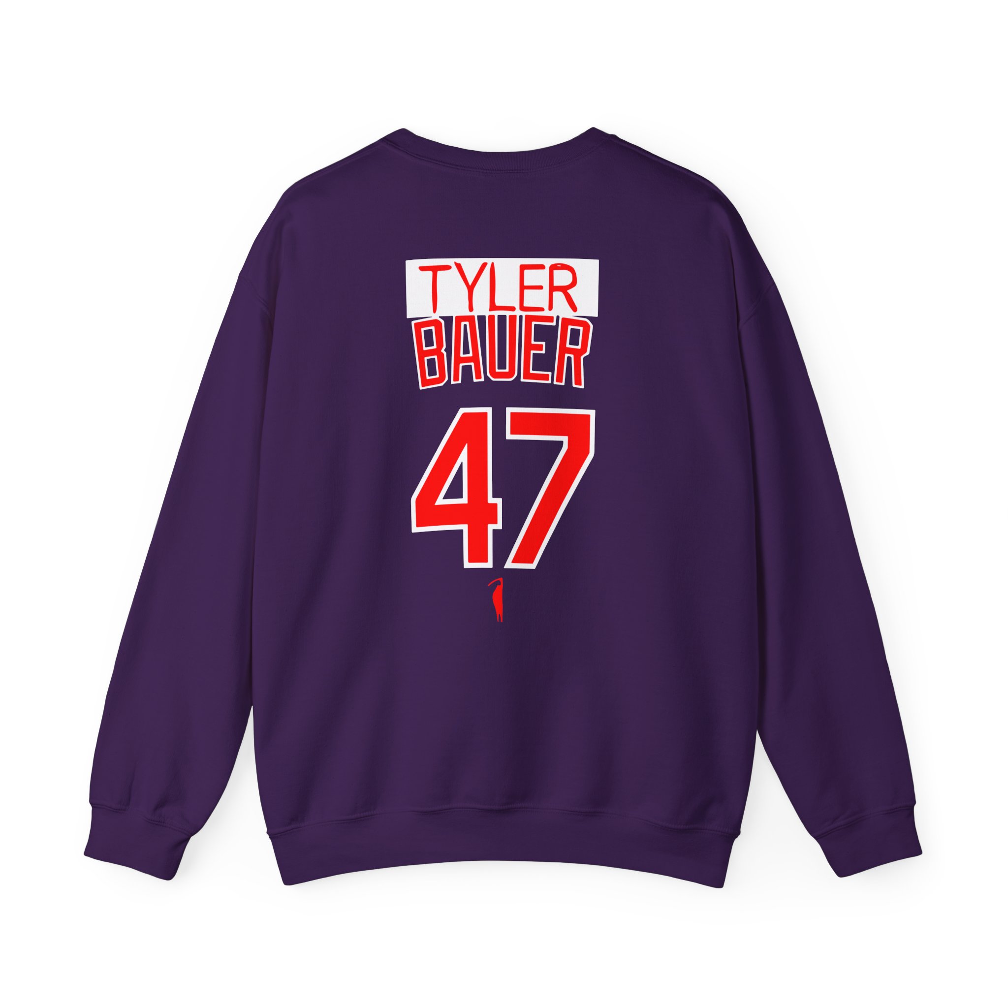 Trevor Bauer Hard Work Never Settles Unisex Heavy Blendâ„¢ Crewneck Sweatshirt