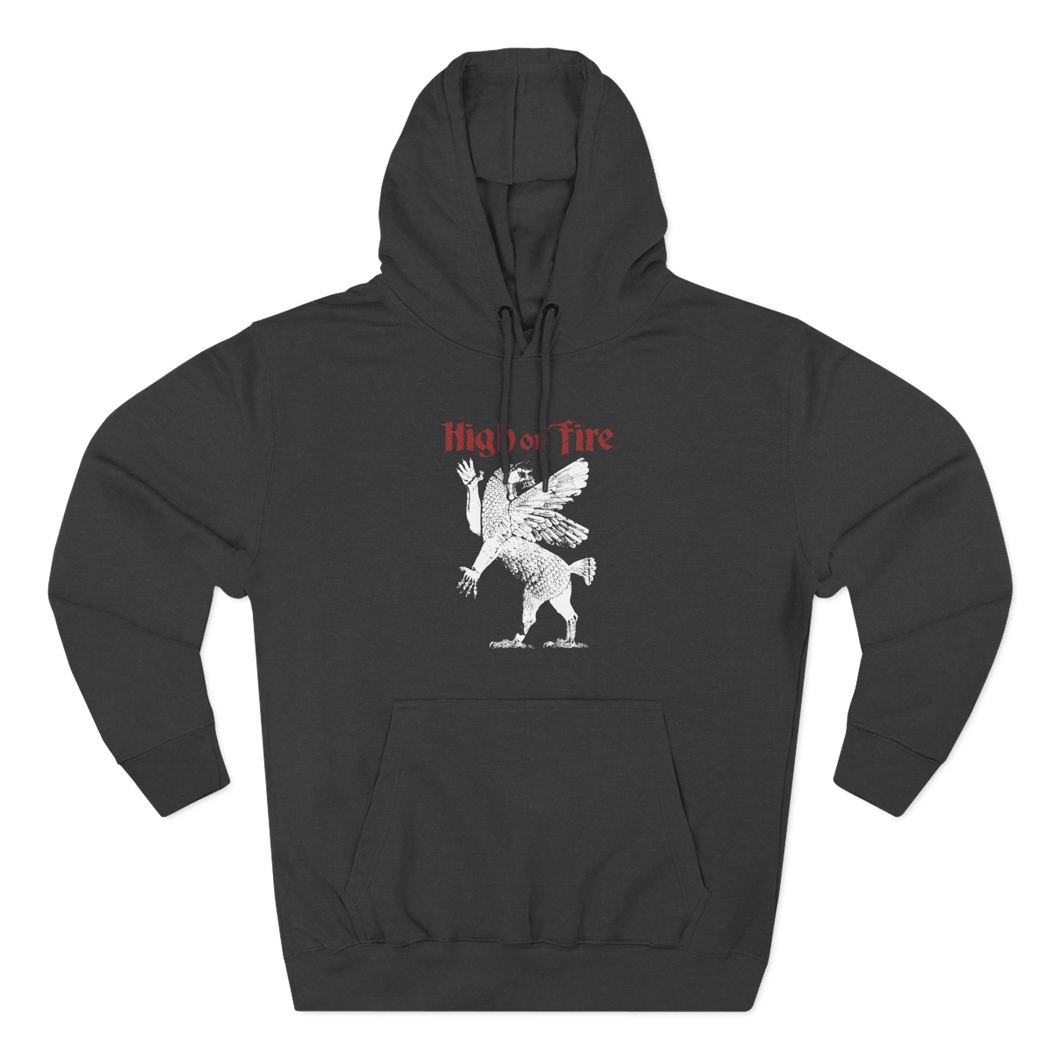 High on Fire Gryphon Three-Panel Fleece Hoodie