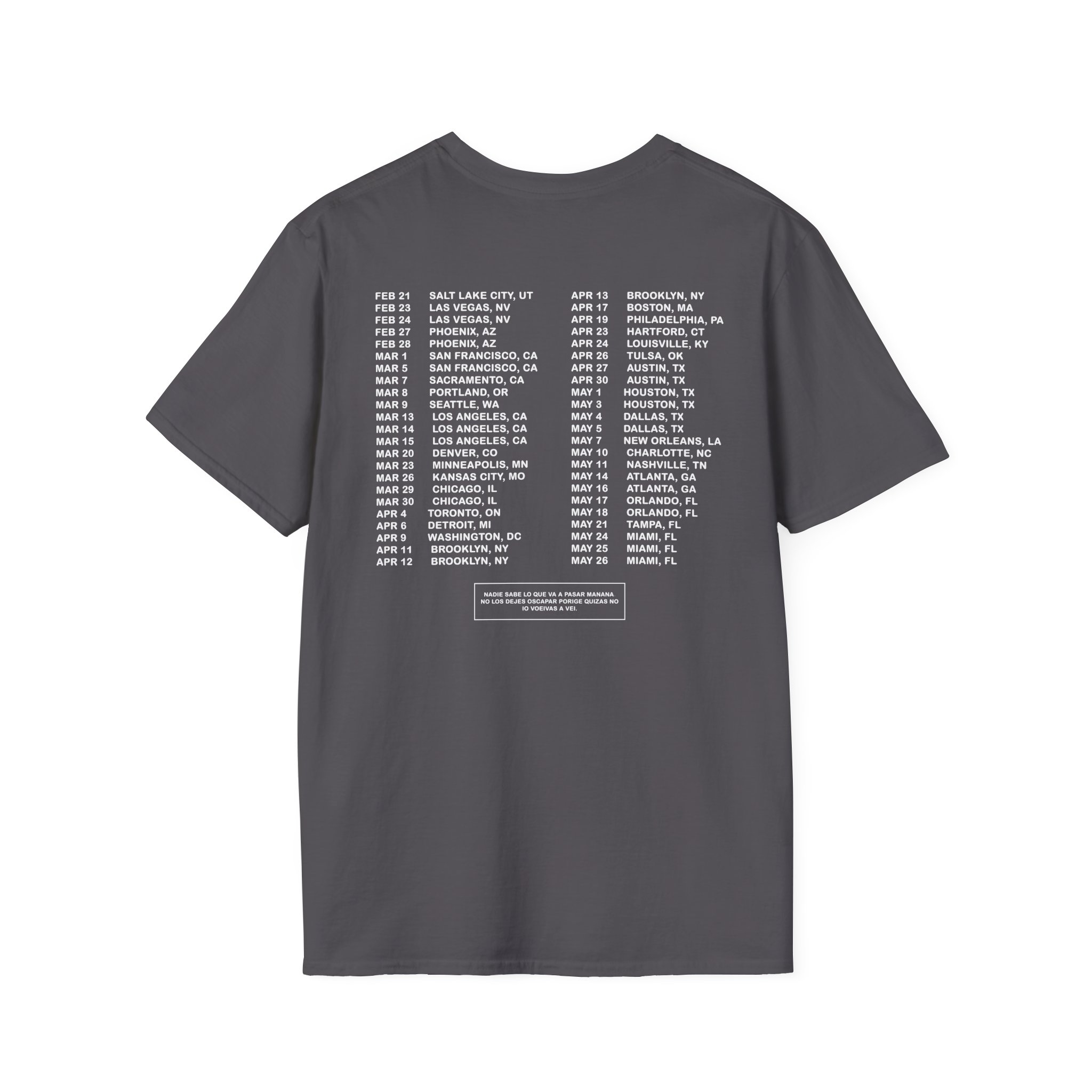 BB Gracias Por Nada Unisex Softstyle T-Shirt
