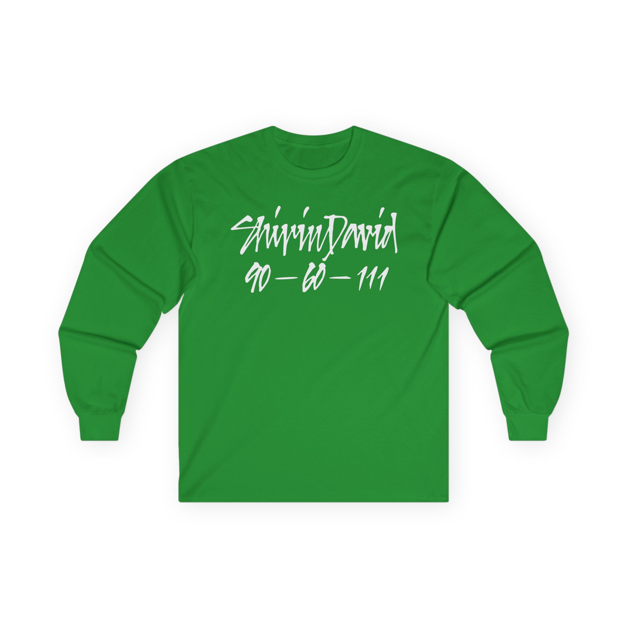 Shirin David 90-60-111 Text -  Unisex Ultra Cotton Long Sleeve Tee