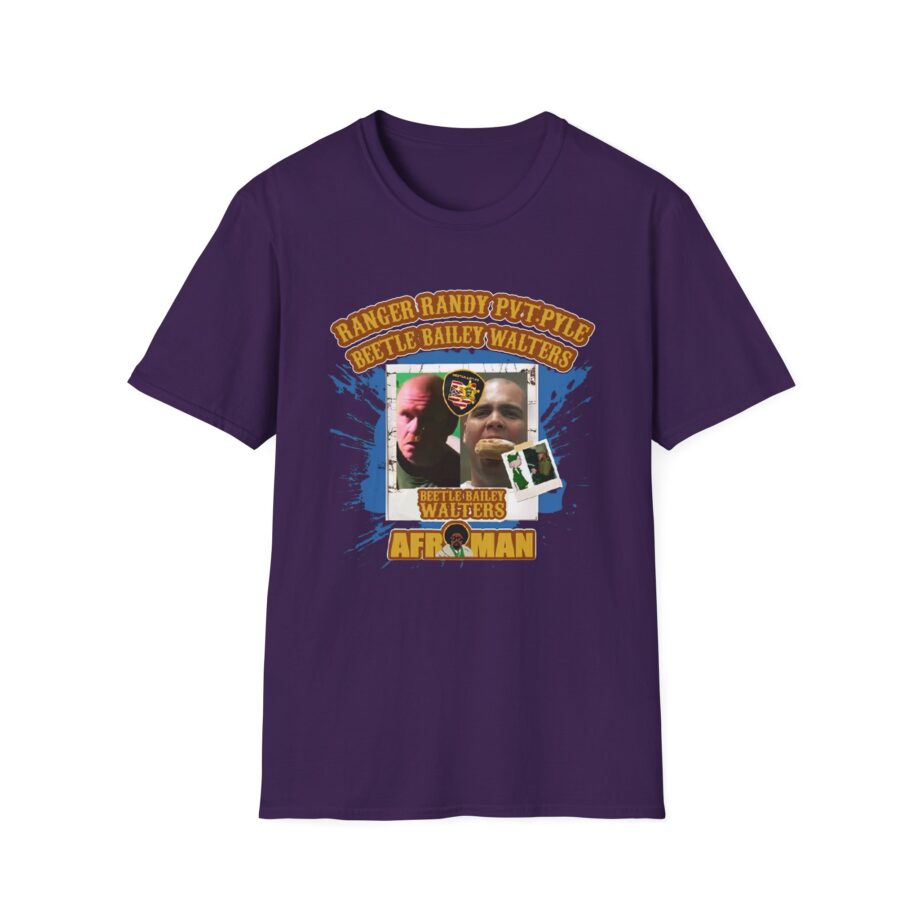 Afroman Ranger Randy Prvate Pyle Beetle Bailey Walters Unisex Softstyle T-Shirt