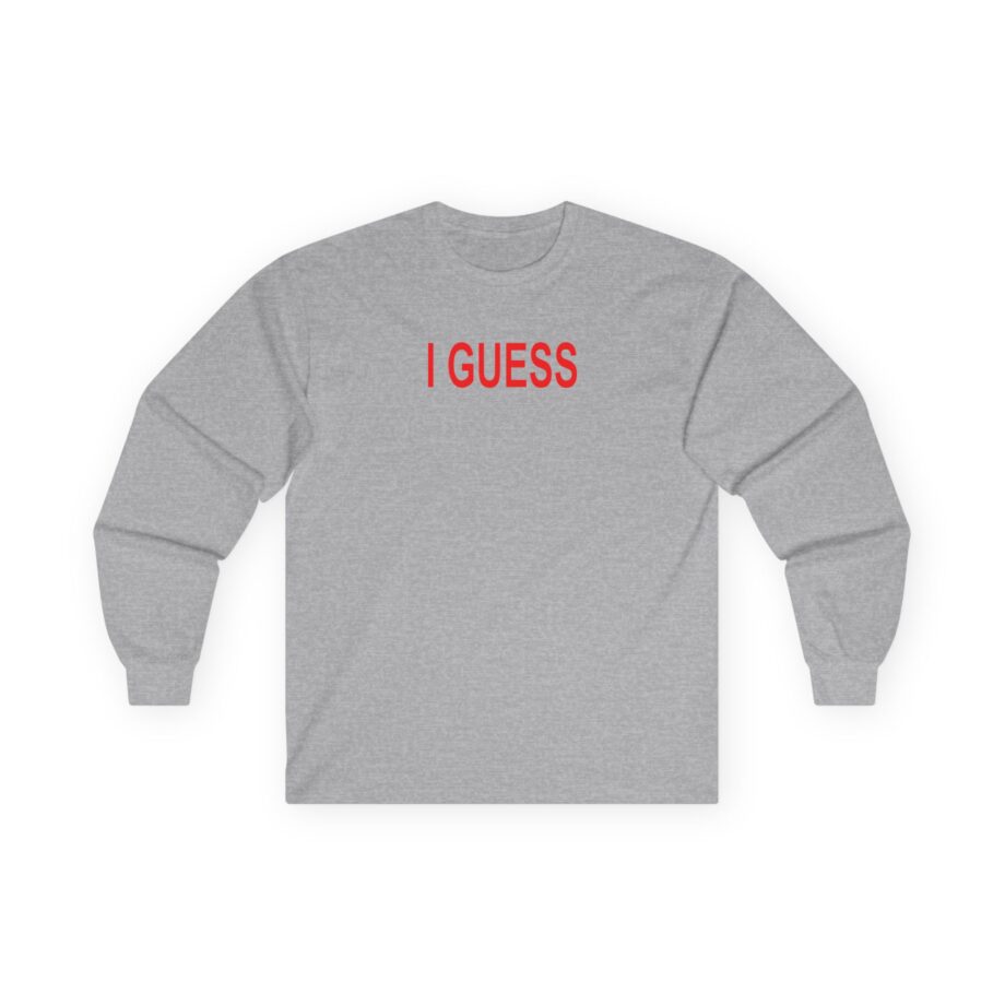 Papaplatte I GUESS Unisex Ultra Cotton Long Sleeve Tee