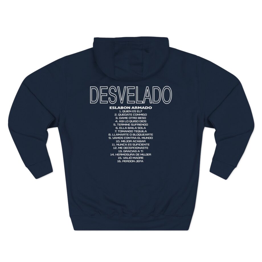 Eslabon Armado Desvelado Album Three-Panel Fleece Hoodie