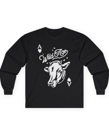 Kallmekris Wild Ace Knit Unisex Ultra Cotton Long Sleeve Tee