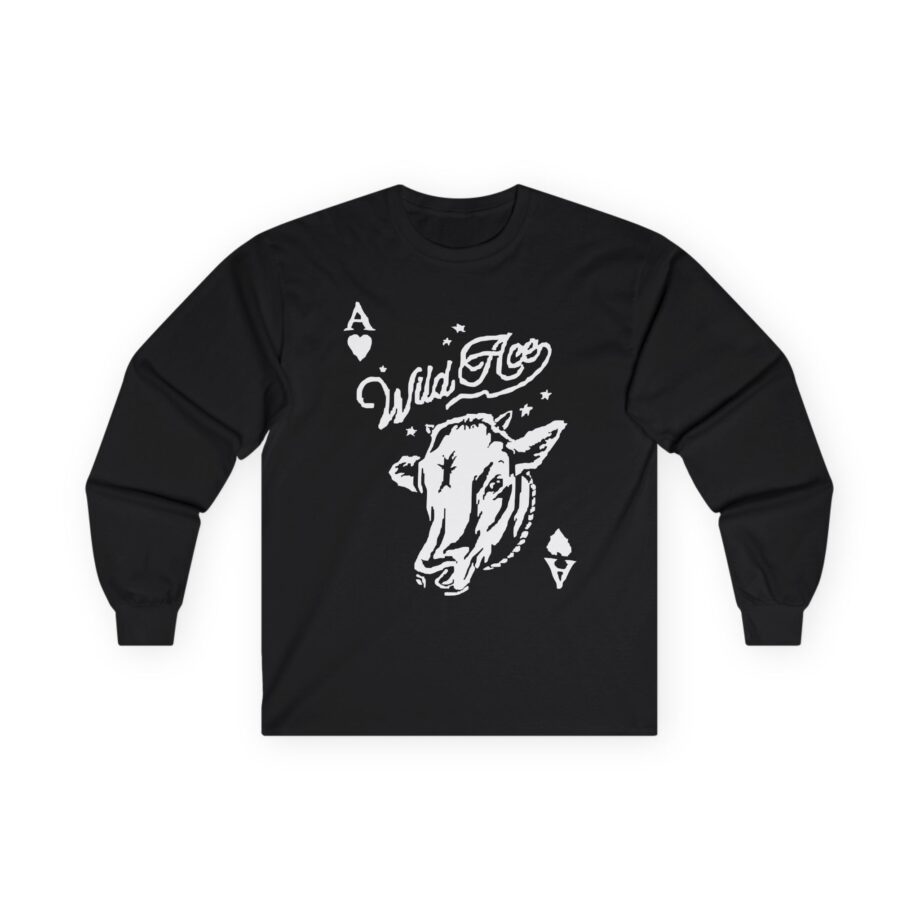 Kallmekris Wild Ace Knit Unisex Ultra Cotton Long Sleeve Tee