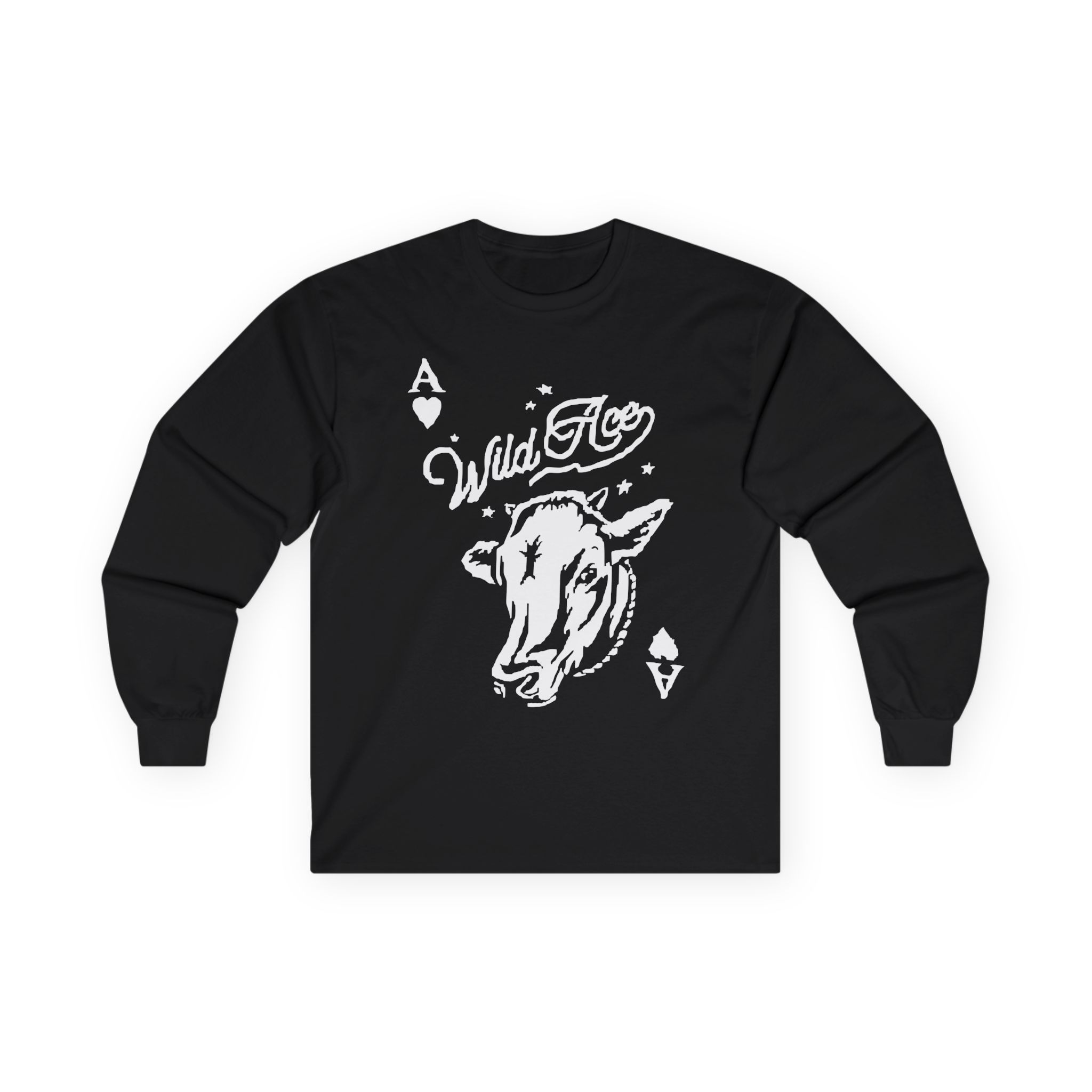 Kallmekris Wild Ace Knit Unisex Ultra Cotton Long Sleeve Tee