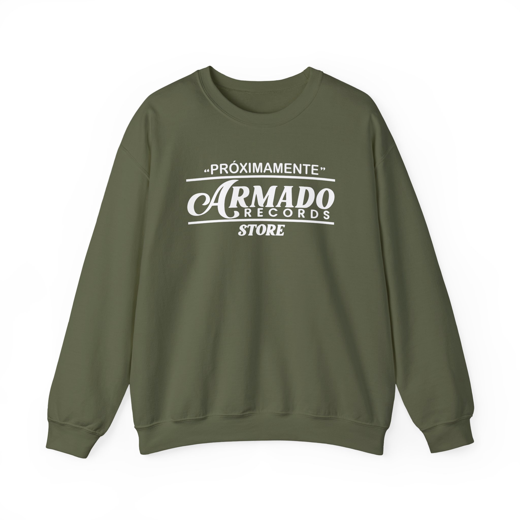 Eslabon Armado Records Store Unisex Heavy Blendâ„¢ Crewneck Sweatshirt