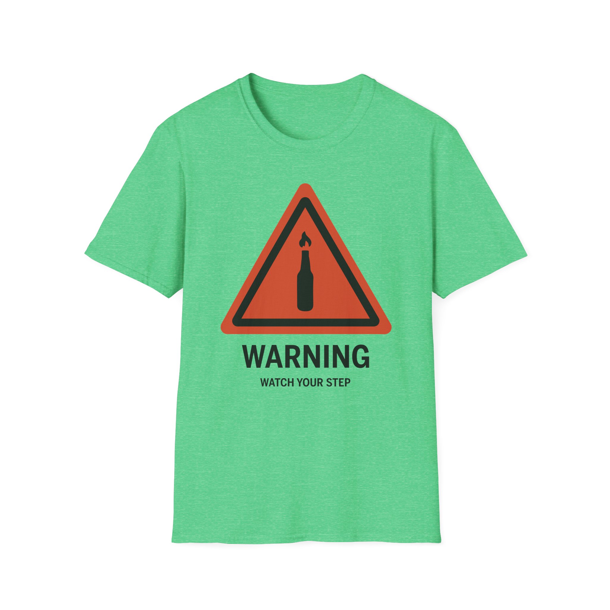 Summit1g Warning Watch Your Step Unisex Softstyle T-Shirt