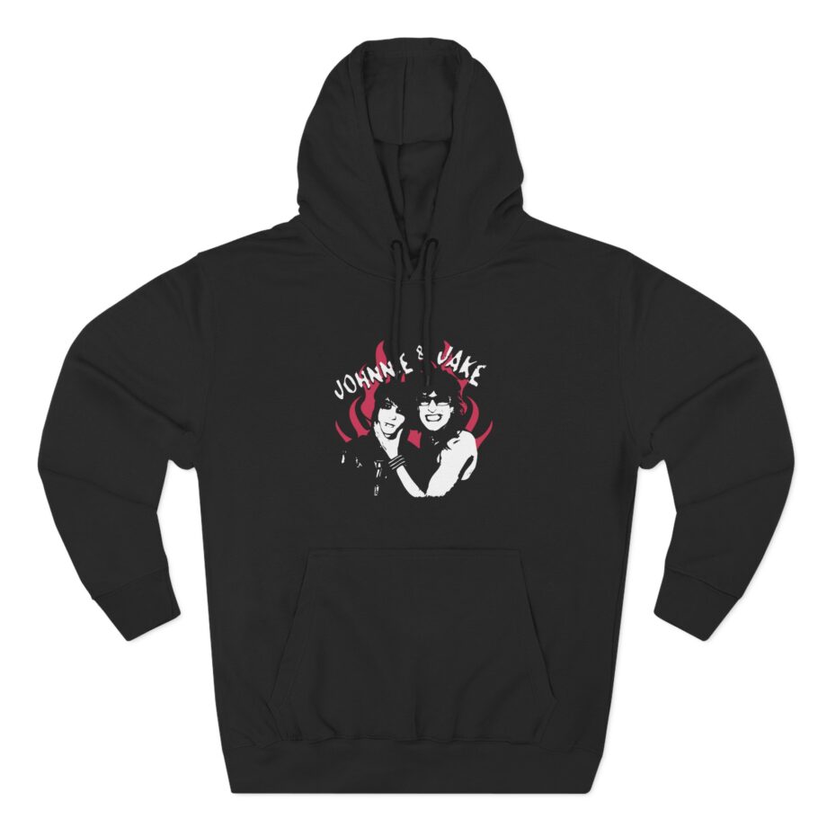 Johnnie and Jake Three-Panel Fleece Hoodie