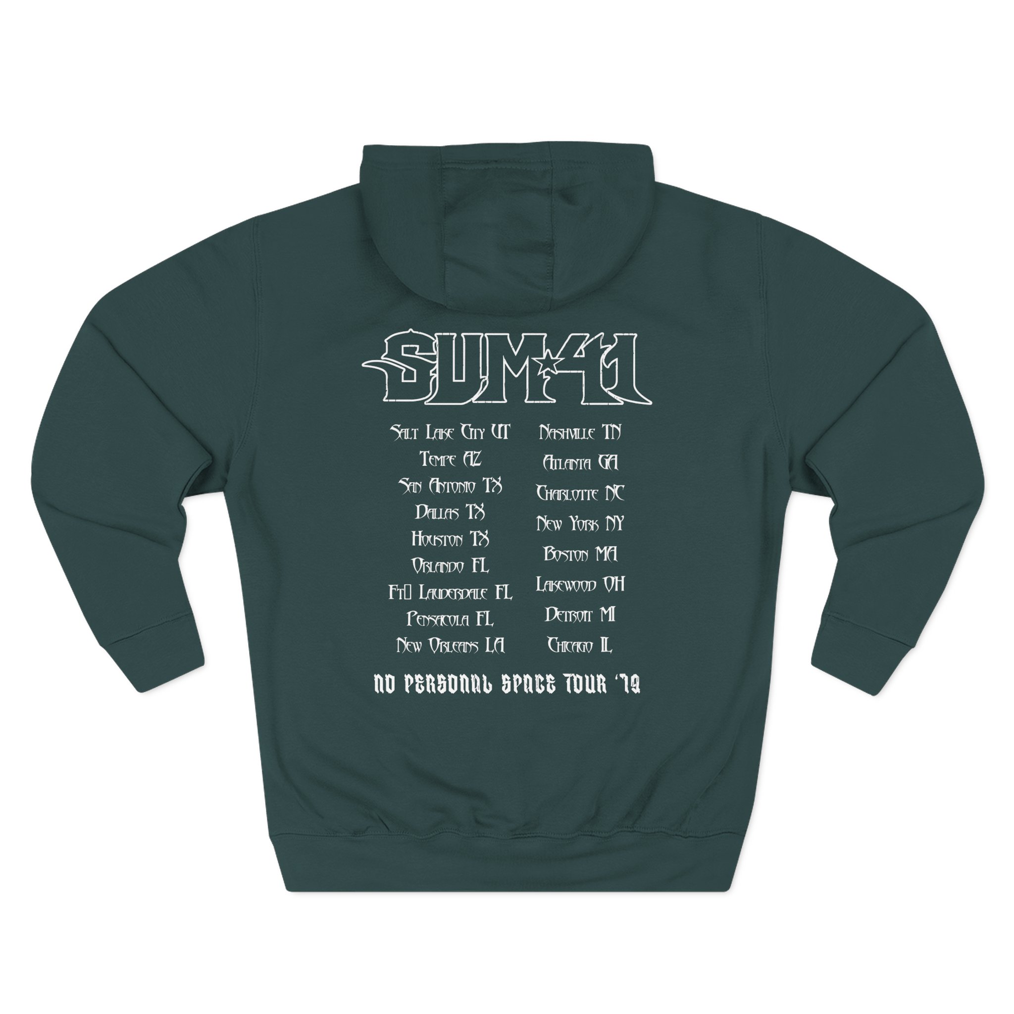 Sum 41 Reap41 Itin Three-Panel Fleece Hoodie
