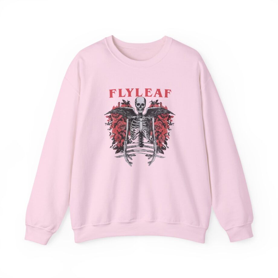Flyleaf Skeleton Angel Unisex Heavy Blend™ Crewneck Sweatshirt