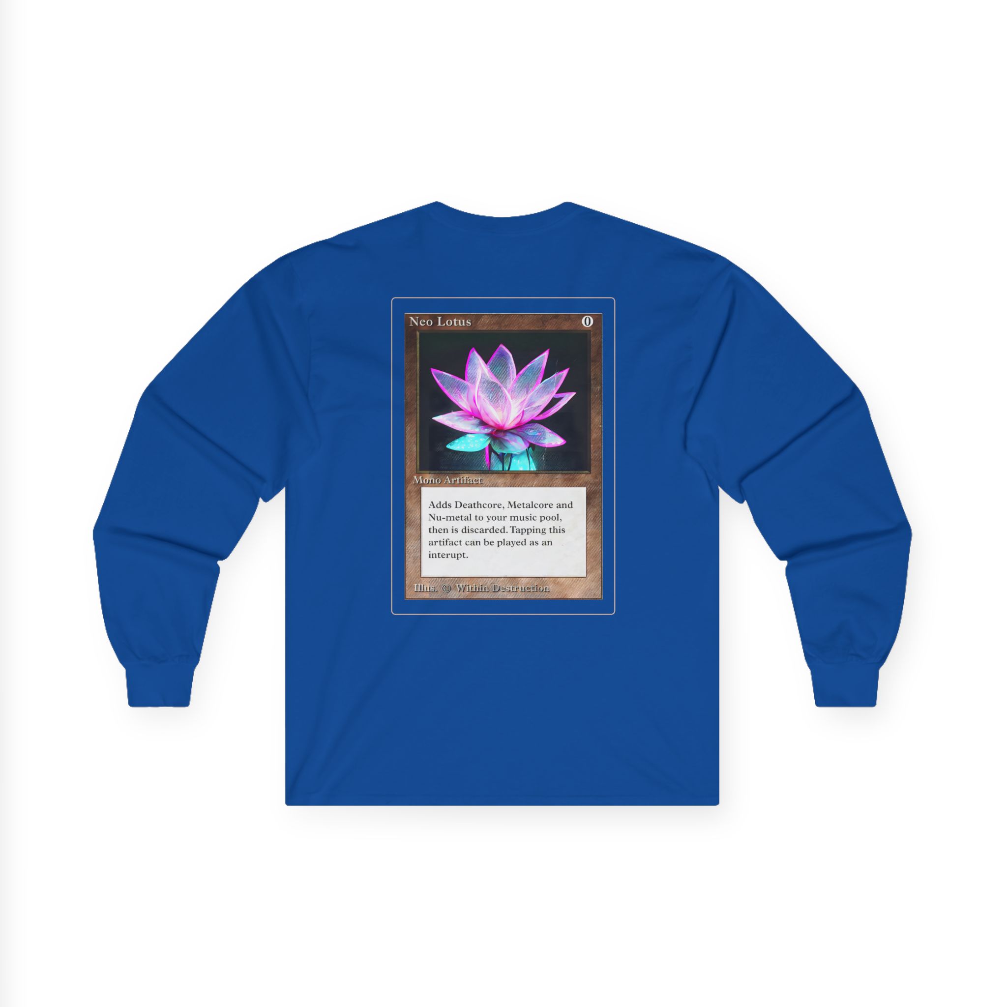 Within Destruction Neo Lotus x MTG Unisex Ultra Cotton Long Sleeve Tee