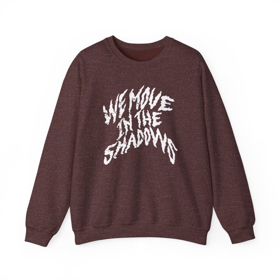 Charlotte Dobre We Move in the Shadows Unisex Heavy Blend™ Crewneck Sweatshirt