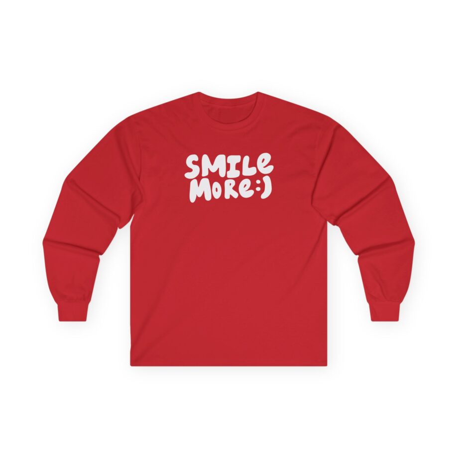 Roman Atwood Smile More Unisex Ultra Cotton Long Sleeve Tee