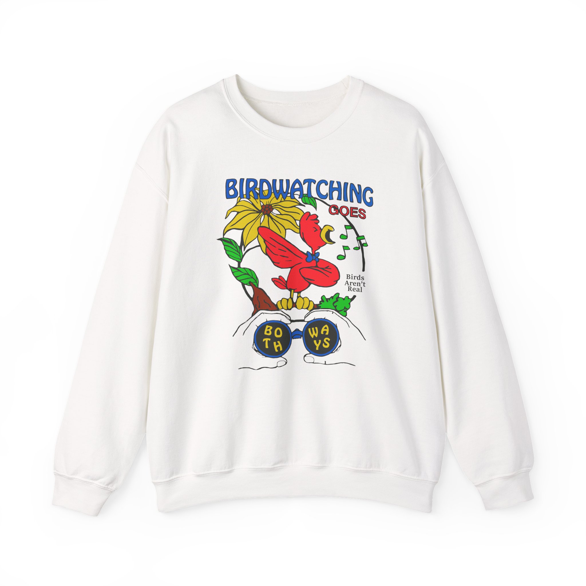 Birds Arent Real Unisex Heavy Blendâ„¢ Crewneck Sweatshirt