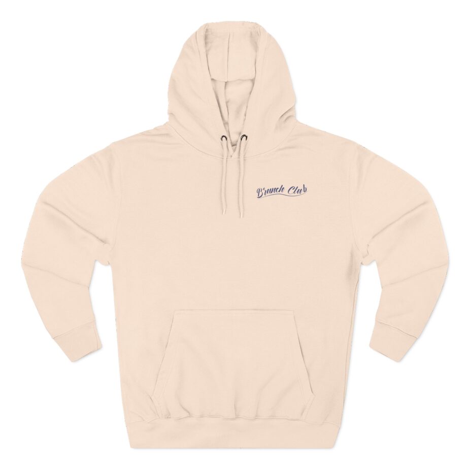 Basement Yard Mimosa Brunch Club Three-Panel Fleece Hoodie
