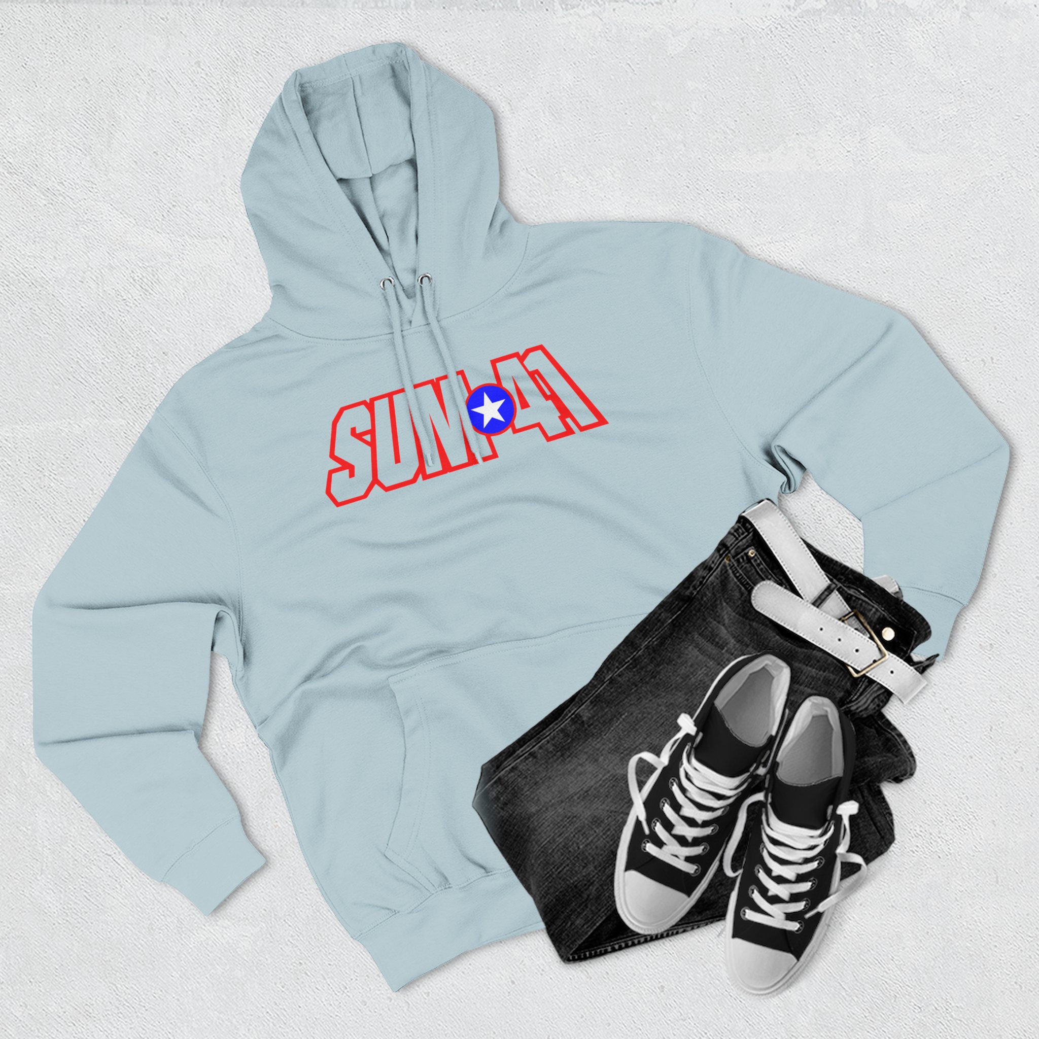 Sum 41 Three-Panel Fleece Hoodie