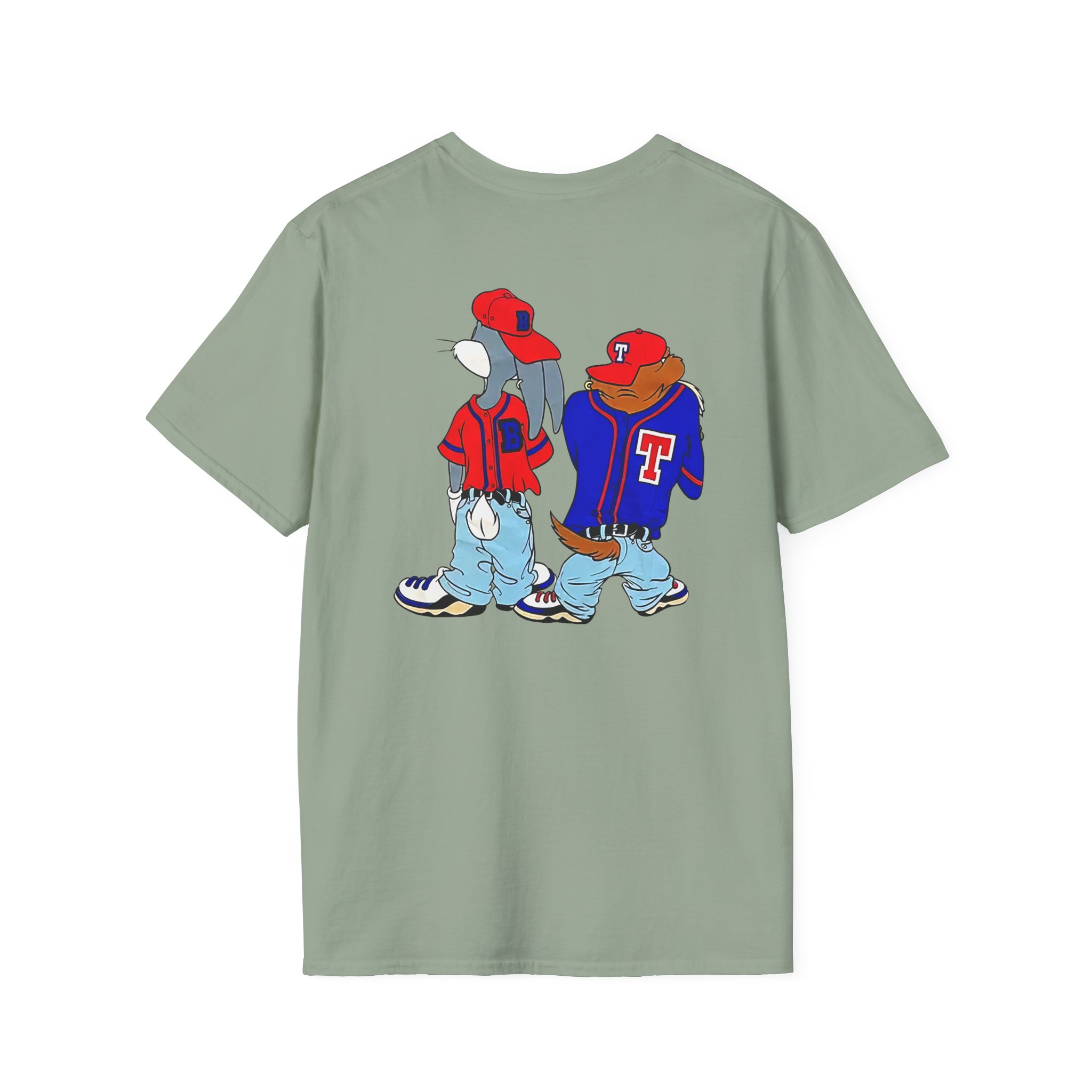 Vintage 90s Looney Tunes Bugs Taz Kris’s Kross Unisex Softstyle T-Shirt