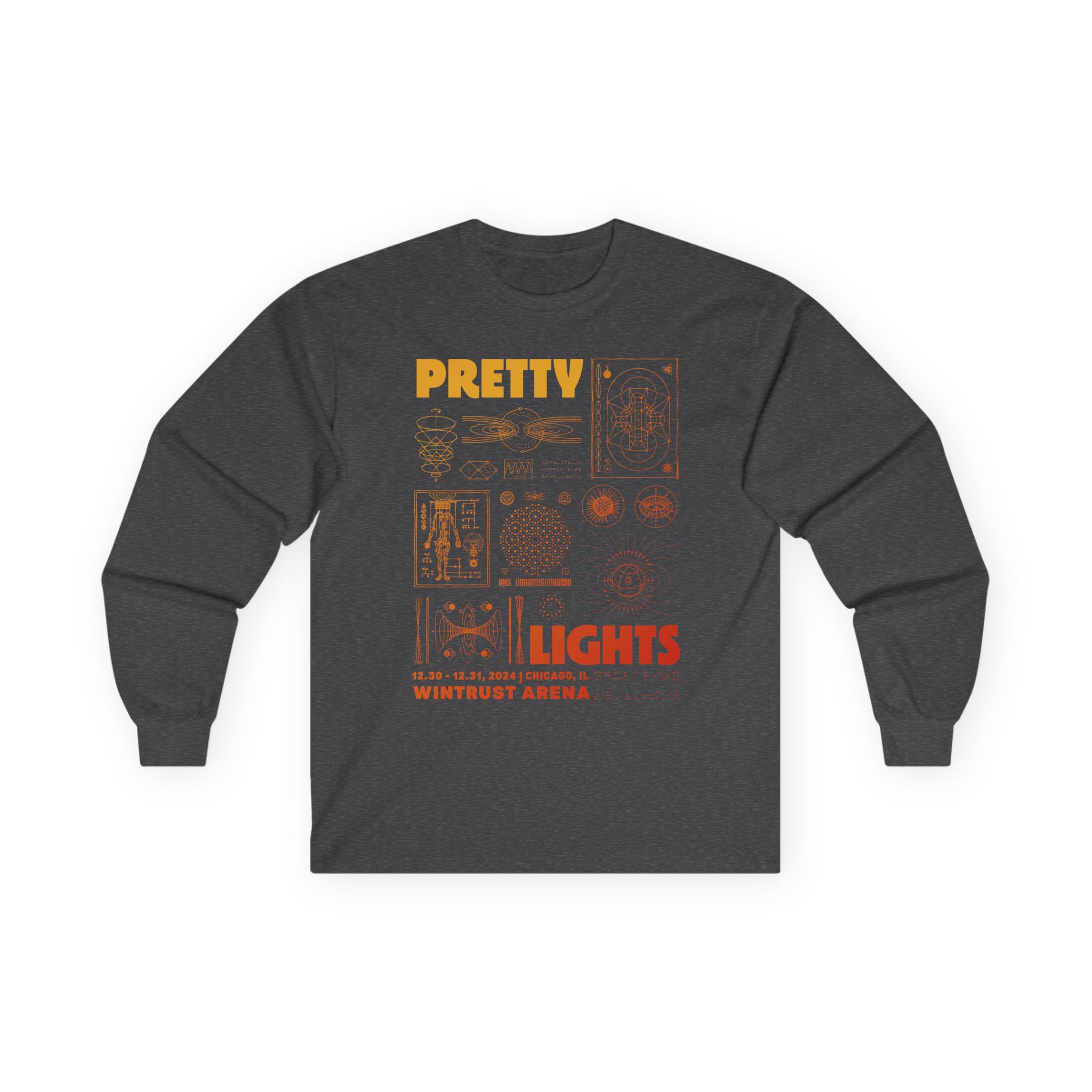 Pretty Lights Lucid Livestream @ Wintrust Arena Unisex Ultra Cotton Long Sleeve Tee