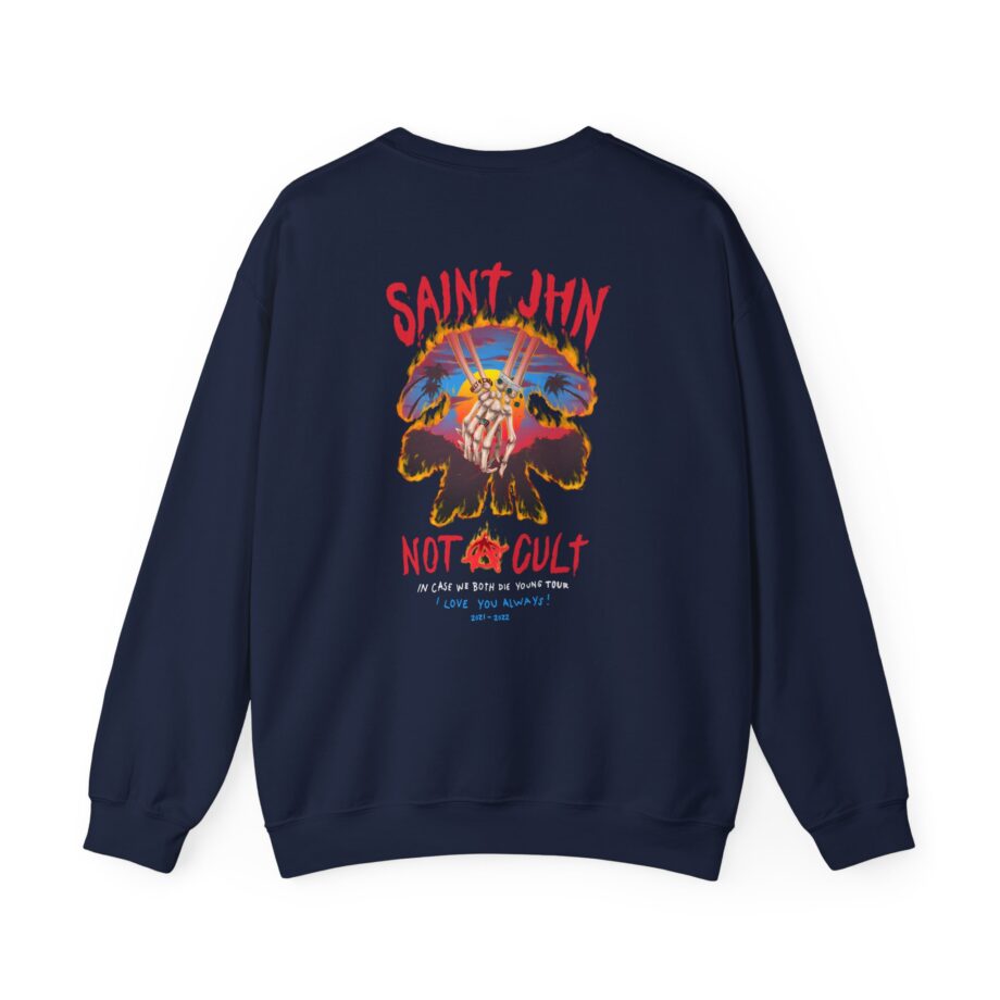 Saint Jhn Horse Stampede Unisex Heavy Blend™ Crewneck Sweatshirt