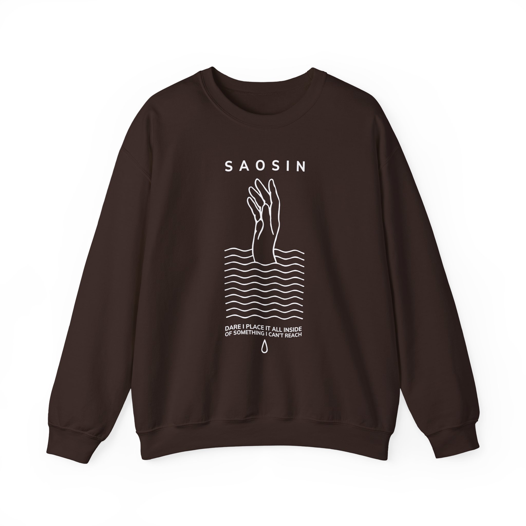 Saosin Illusion & Control Lyric Unisex Heavy Blendâ„¢ Crewneck Sweatshirt