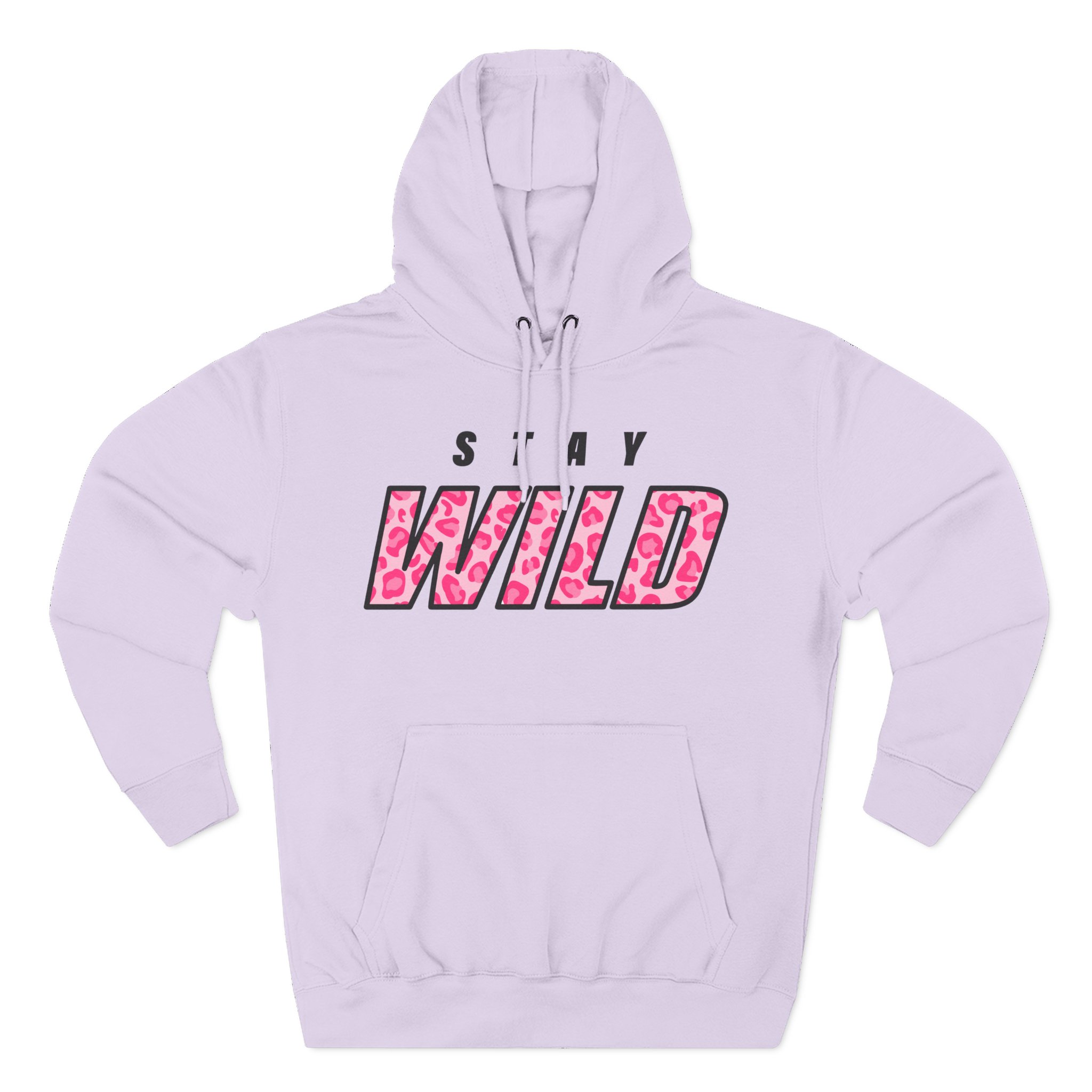 Jeremy Hutchins Stay Wild Three-Panel Fleece Hoodie
