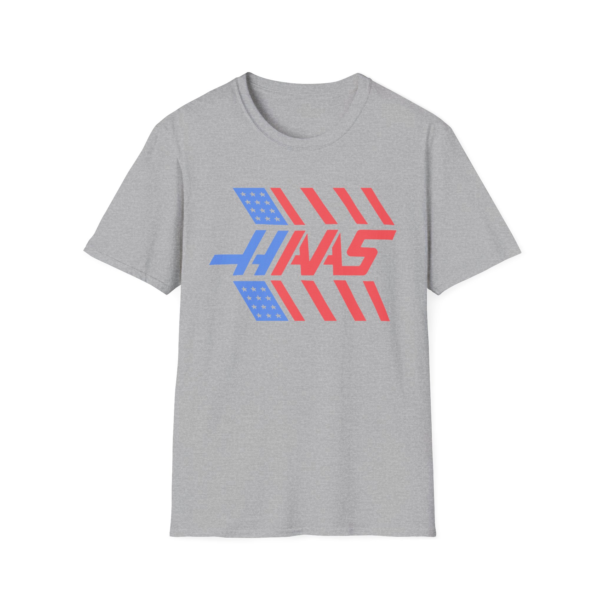 Haas F1 Stars and Stripes Unisex Softstyle T-Shirt