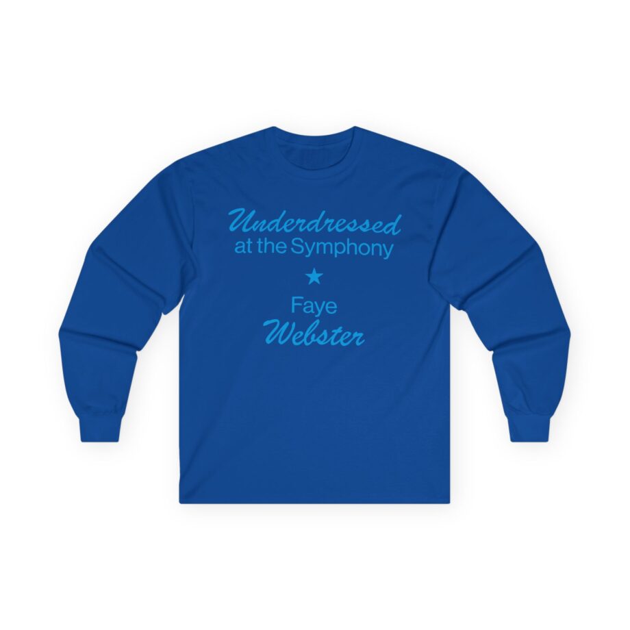 Faye Webster Underdressed at the Symphony 2024 Tour Unisex Ultra Cotton Long Sleeve Tee