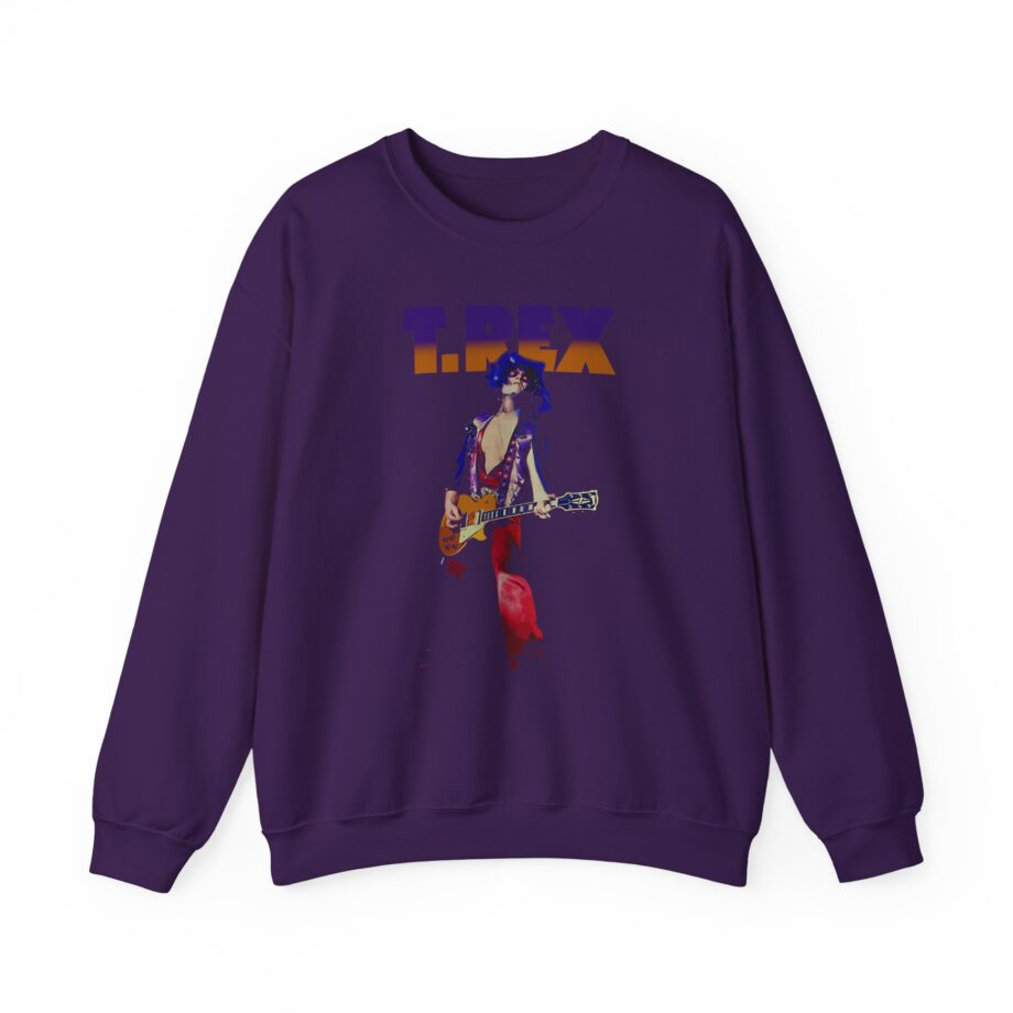 T Rex Rockin Unisex Heavy Blend™ Crewneck Sweatshirt