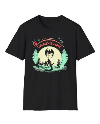 Wendigoon Cryptids on Tour Unisex Softstyle T-Shirt