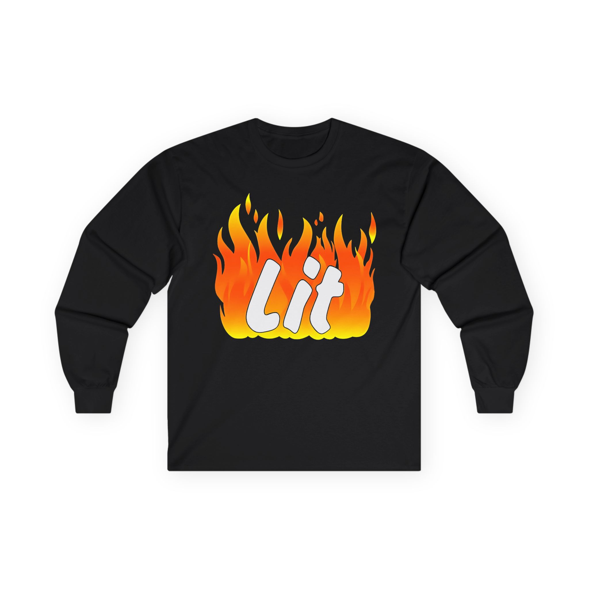 Dobre brothers Lit fire Unisex Ultra Cotton Long Sleeve Tee